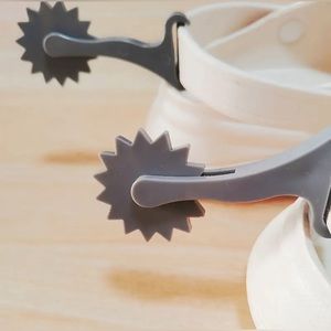 Croc Charms -Mini Spurs Shoe Charms - 2pc